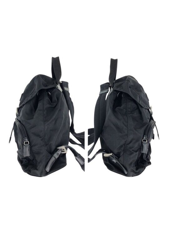Prada Tessuto Black Silver Nylon Backpack main image 7
